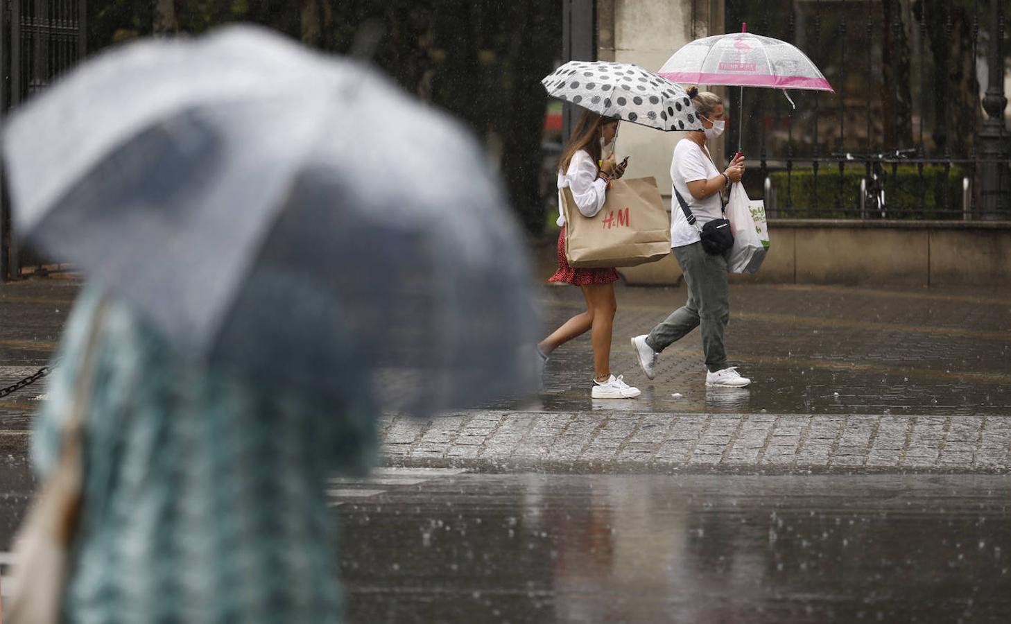 El regreso de las lluvias a Córdoba, en imágenes