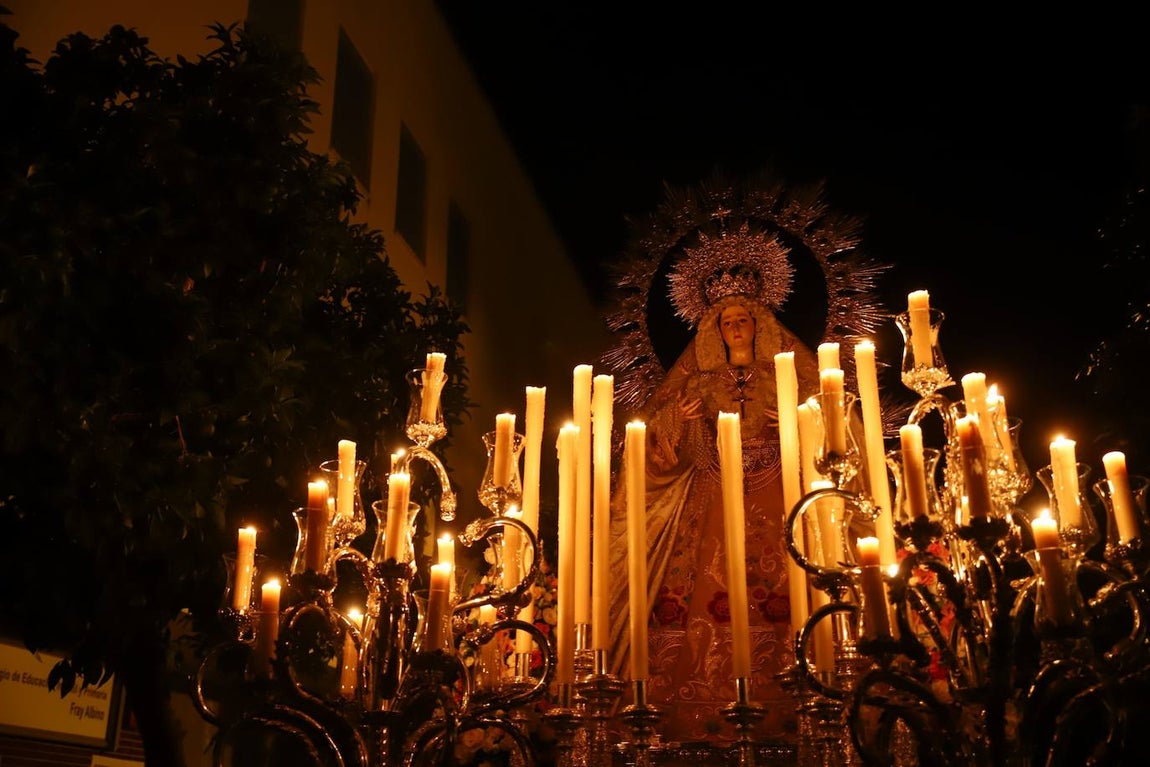 La procesión de la Virgen del Rayo de Córdoba, en imágenes