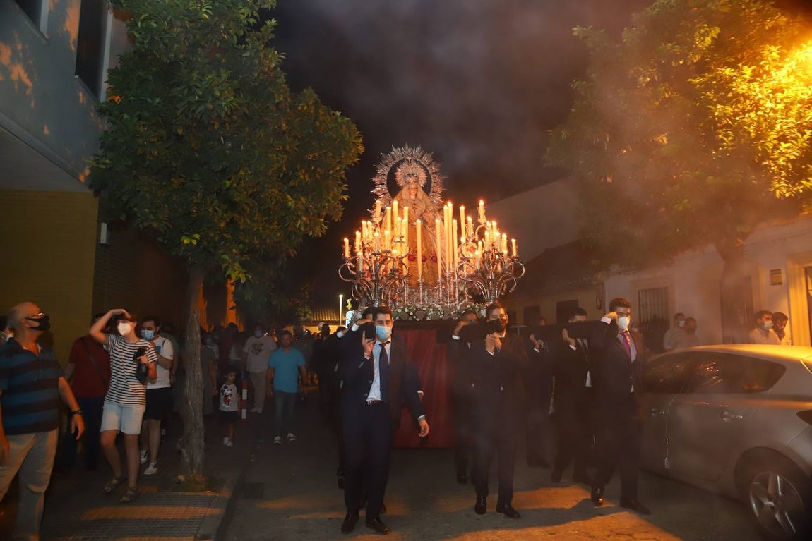 La procesión de la Virgen del Rayo de Córdoba, en imágenes