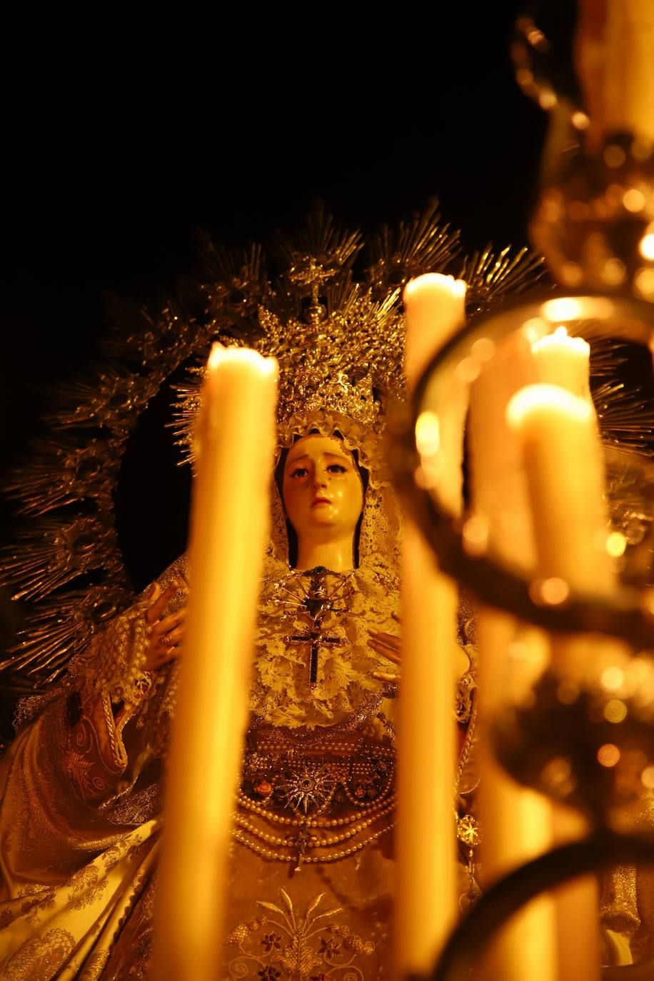 La procesión de la Virgen del Rayo de Córdoba, en imágenes