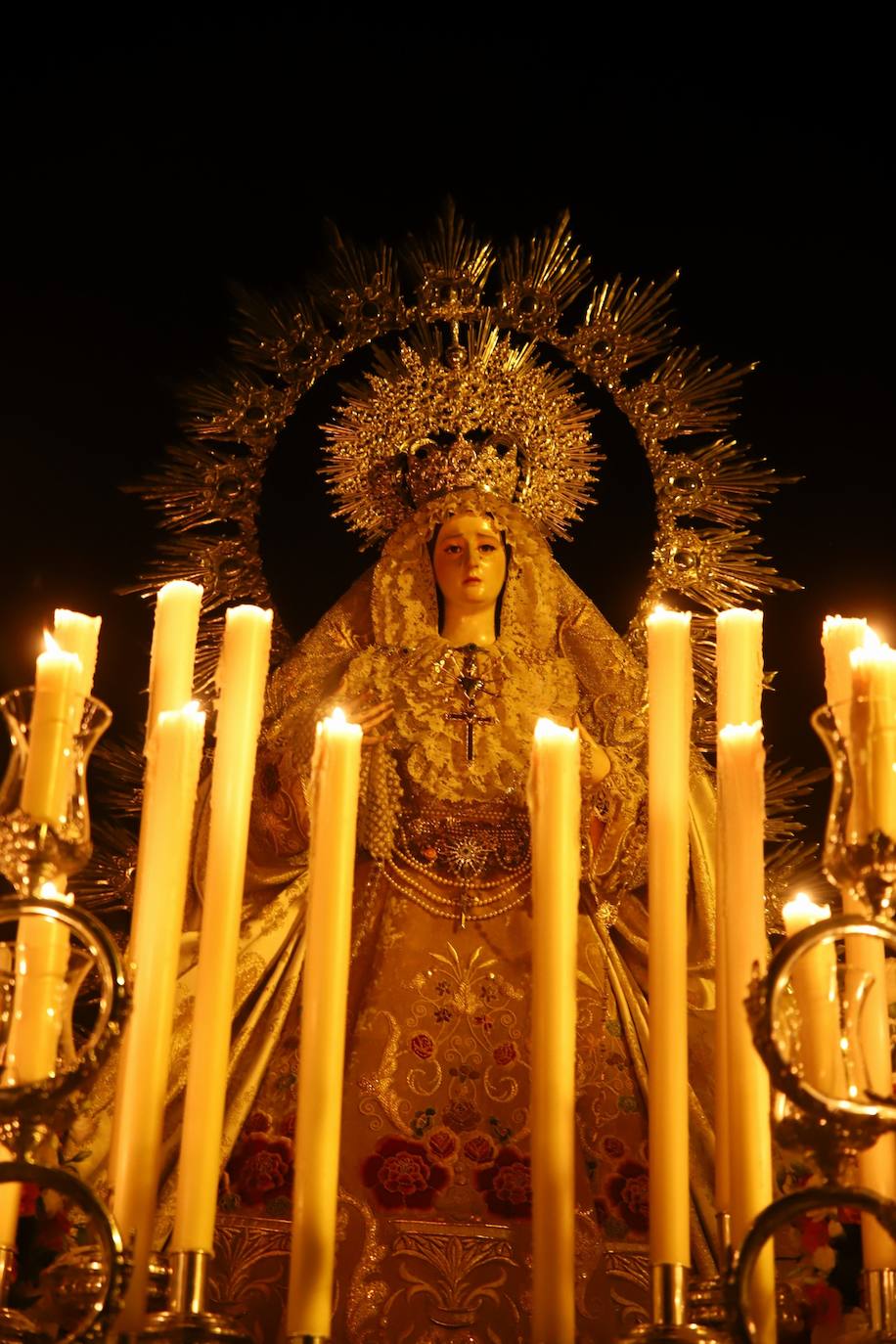 La procesión de la Virgen del Rayo de Córdoba, en imágenes