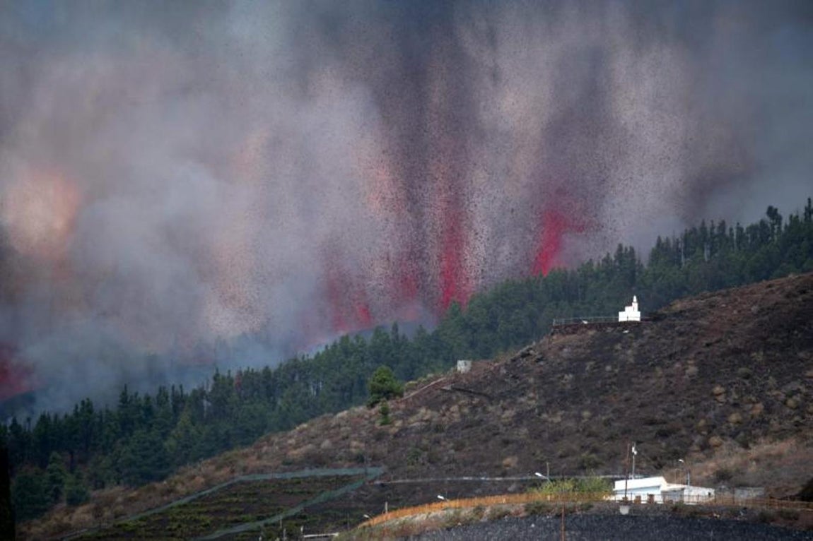En imágenes: la erupción del volcán en La Palma