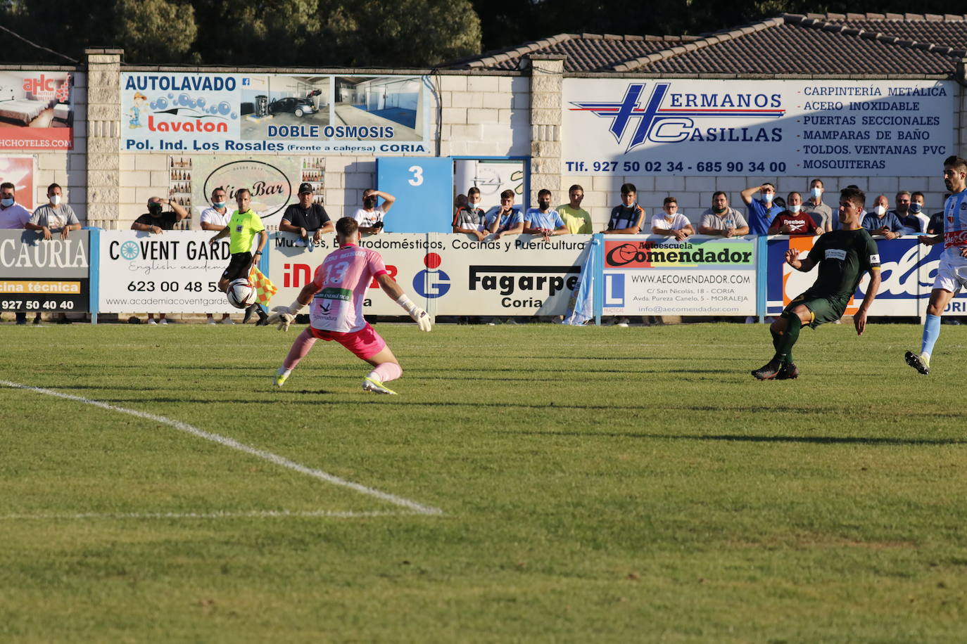 El CD Coria - Córdoba CF, en imágenes