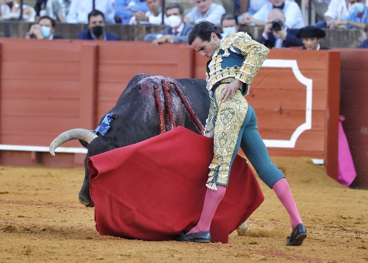 Juan Ortega, el torero sevillano este domingo en la Real Maestranza