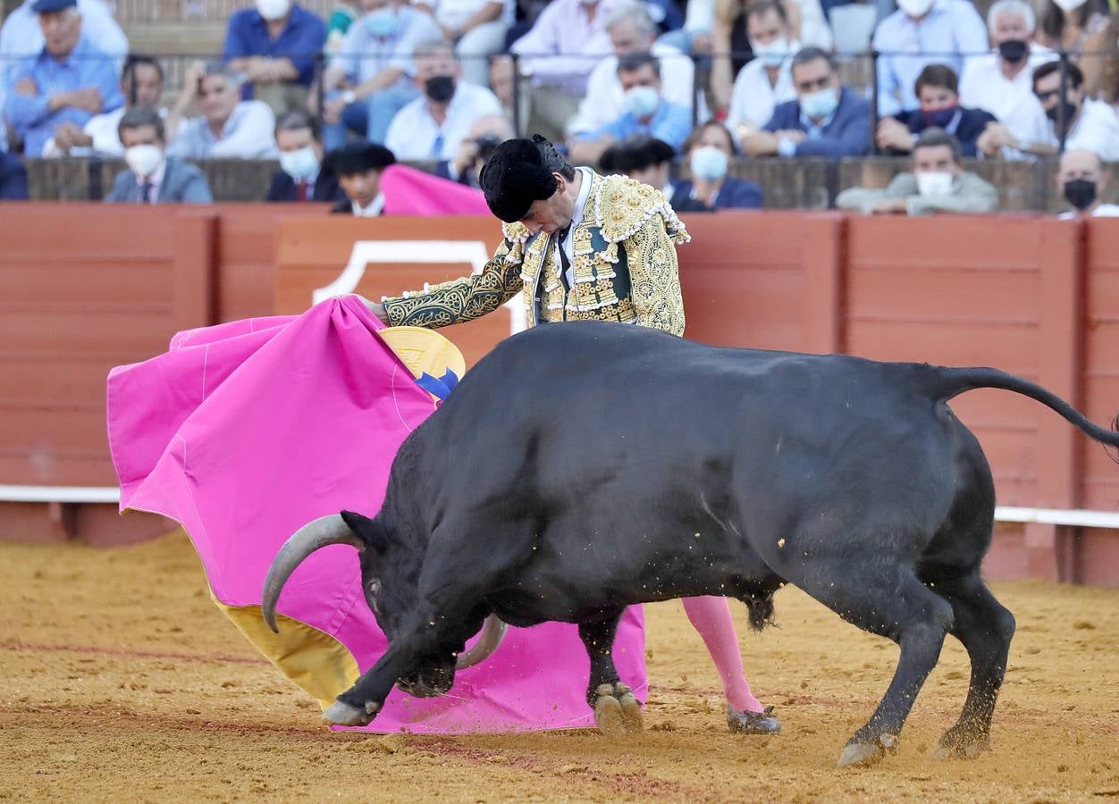 Juan Ortega, el torero sevillano este domingo en la Real Maestranza