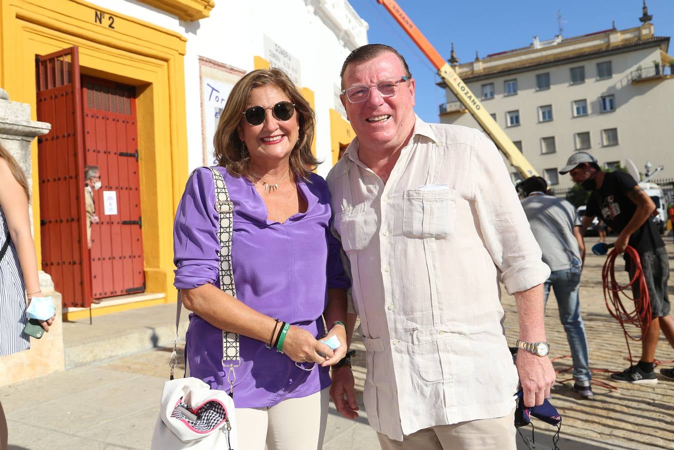 Patricia Rodríguez y César Cadaval. 