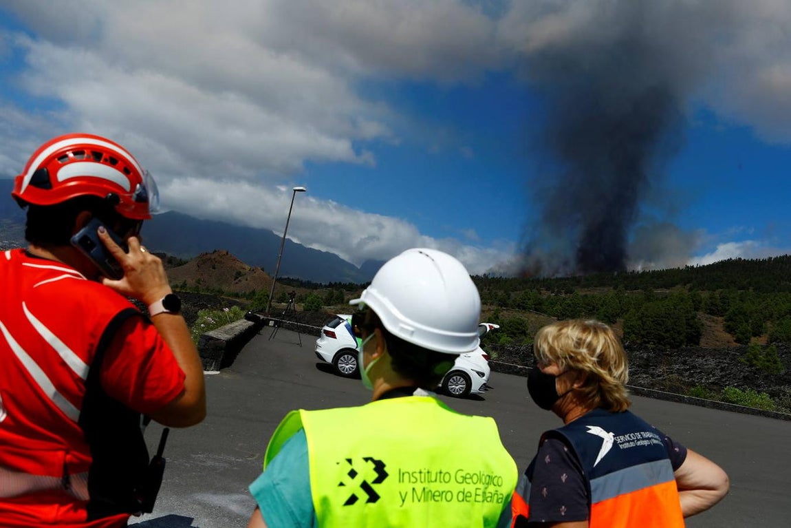 En imágenes: la erupción del volcán en La Palma