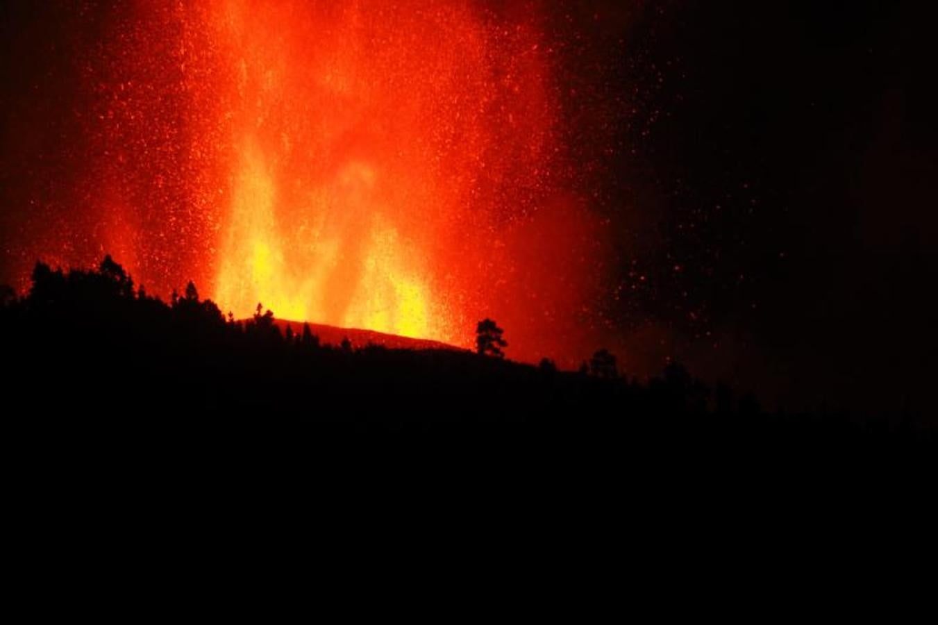 En imágenes: la erupción del volcán en La Palma