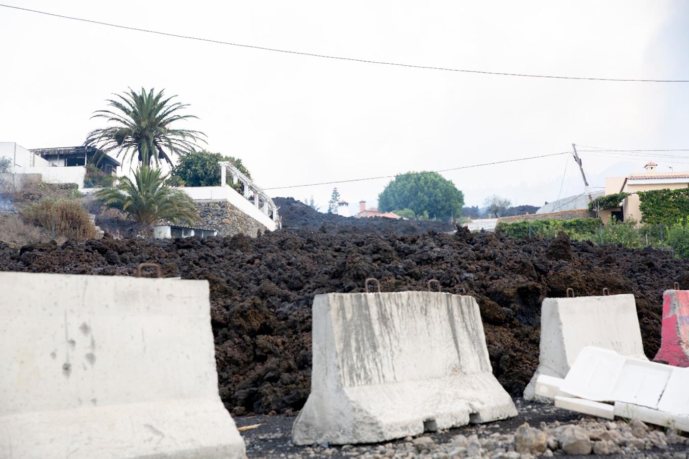 El día después de la erupción del volcán, en imágenes