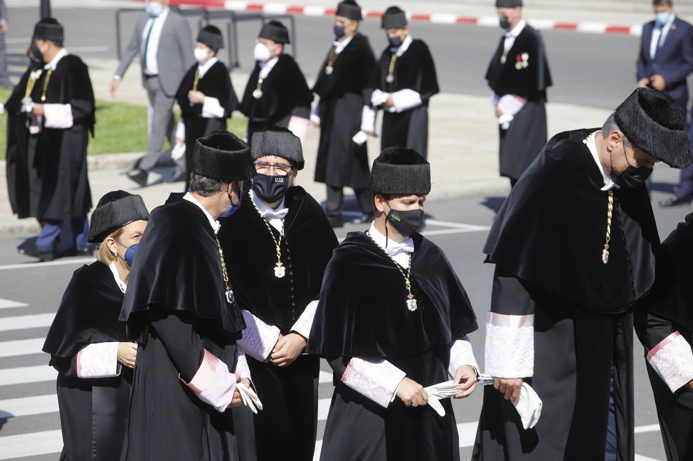 El Rey inaugura el curso universitario en Córdoba, en imágenes