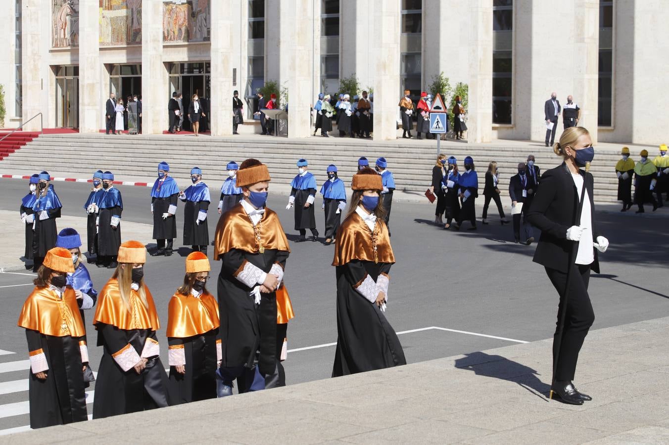 El Rey inaugura el curso universitario en Córdoba, en imágenes