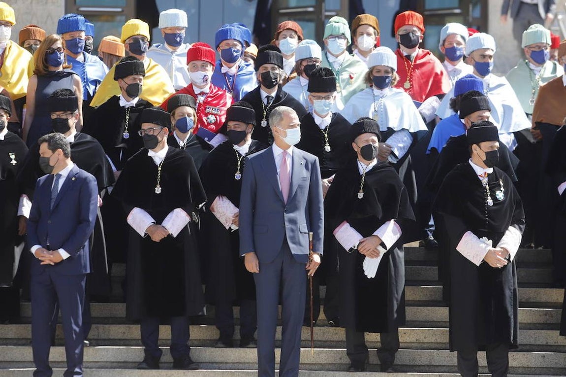 El Rey inaugura el curso universitario en Córdoba (II), en imágenes