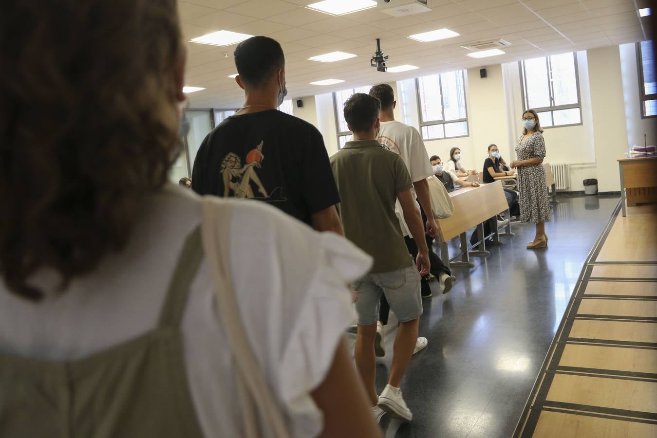 Los universitarios de Sevilla han vuelto a clase con normalidad para un nuevo curso