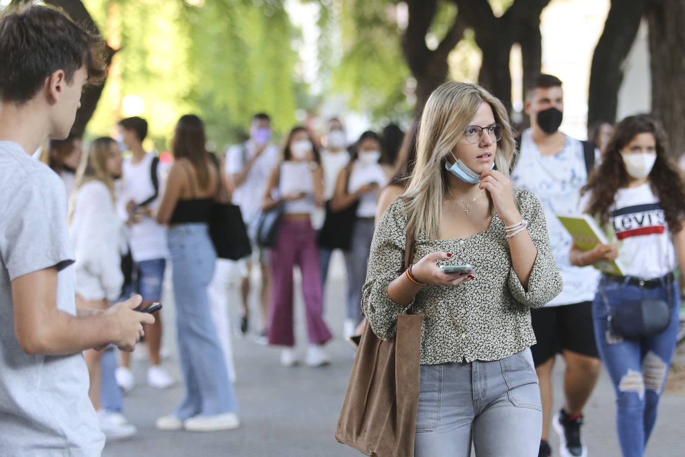 Los universitarios de Sevilla han vuelto a clase con normalidad para un nuevo curso