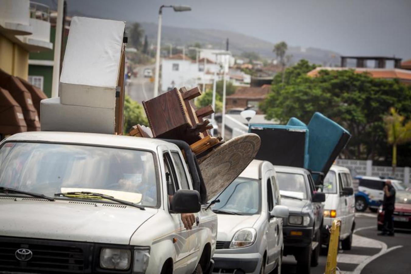 Evacuación de Todoque, La Palma. 