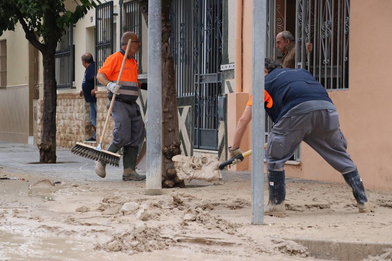 Inundaciones en Córdoba | La tromba de agua en Lucena y sus consecuencias, en imágenes