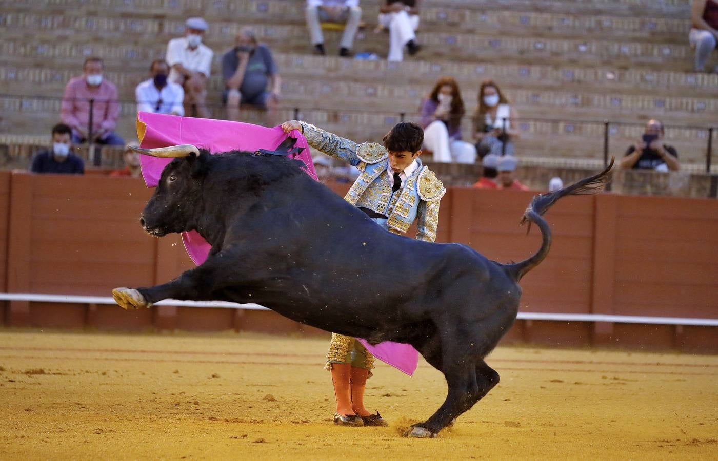 Miguel Perera, en la Maestranza