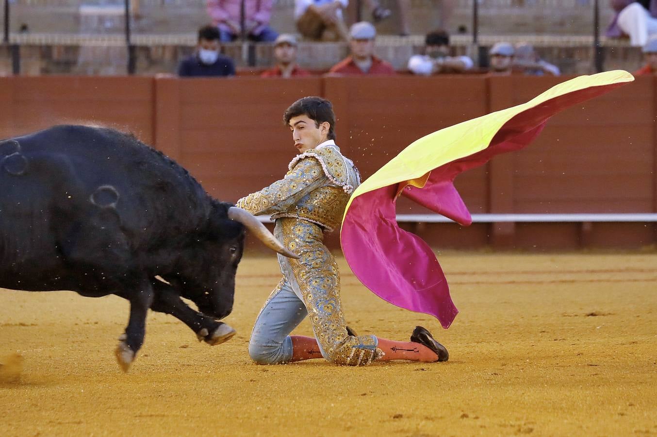 Miguel Perera, en la Maestranza