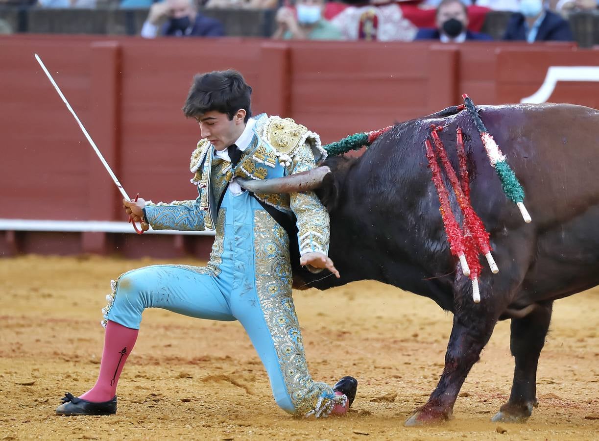 Miguel Perera, en la Maestranza