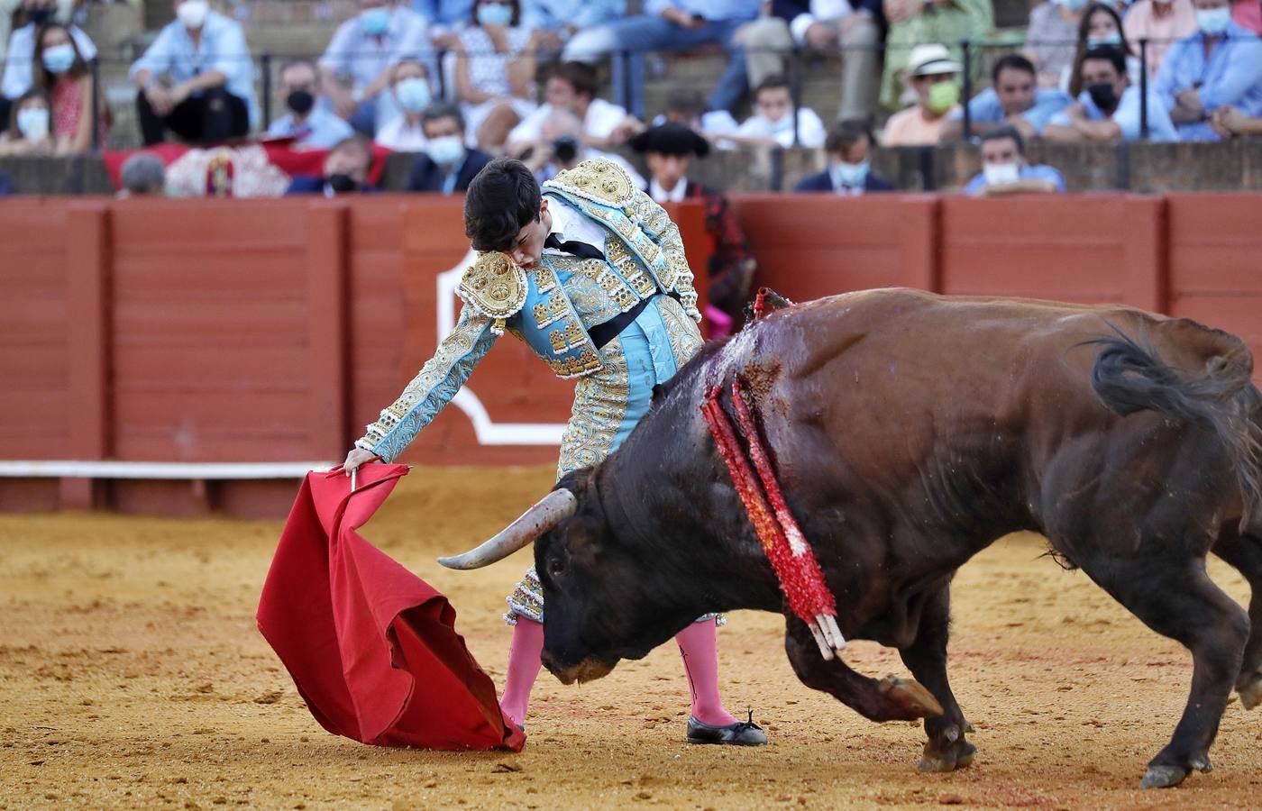 Miguel Perera, en la Maestranza