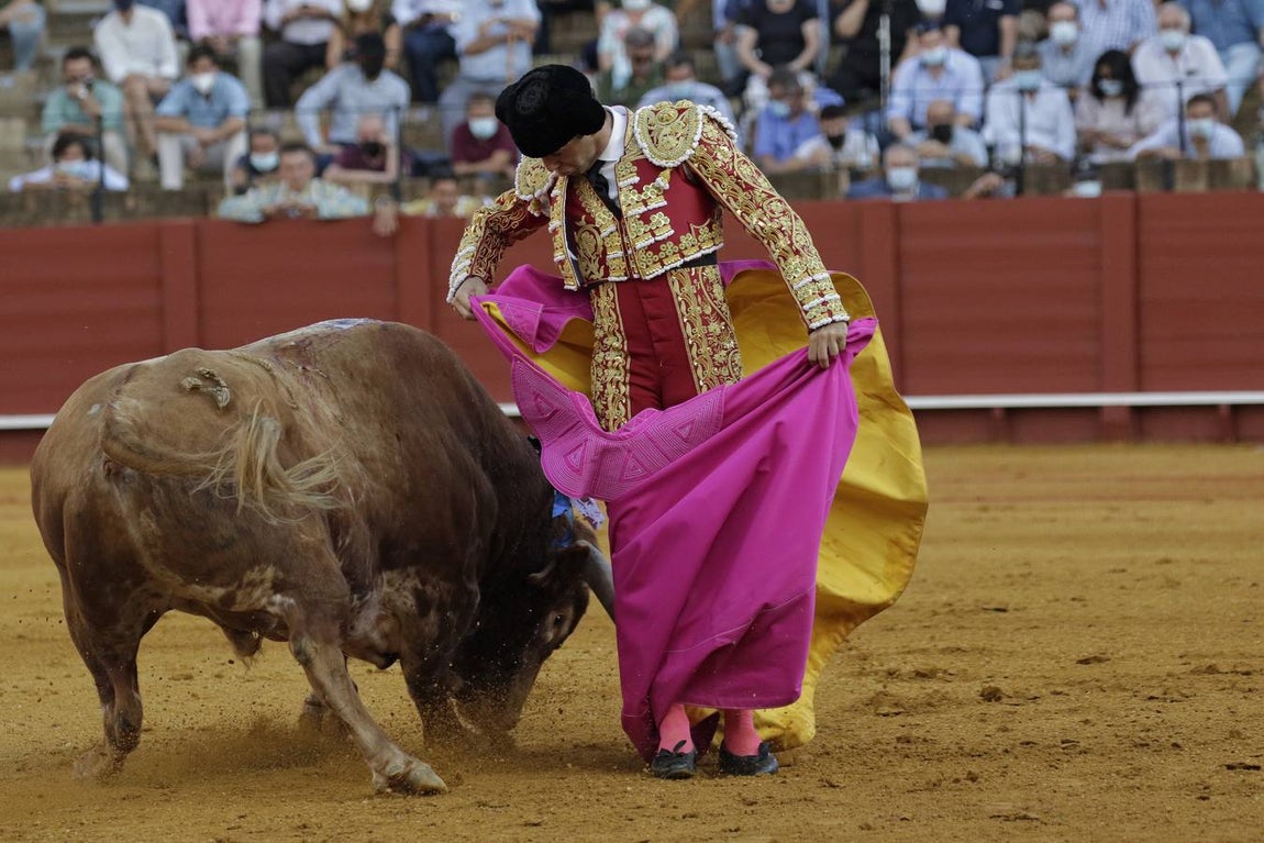 El sevillano Rafael Serna, de grana y oro