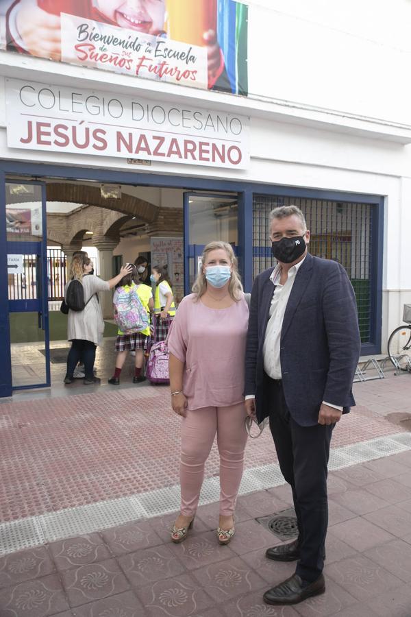 El inicio de la ruta Camino al Cole en Córdoba, en imágenes