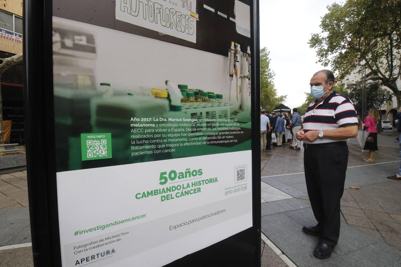 Los actos del día contra el cáncer en Córdoba, en imágenes