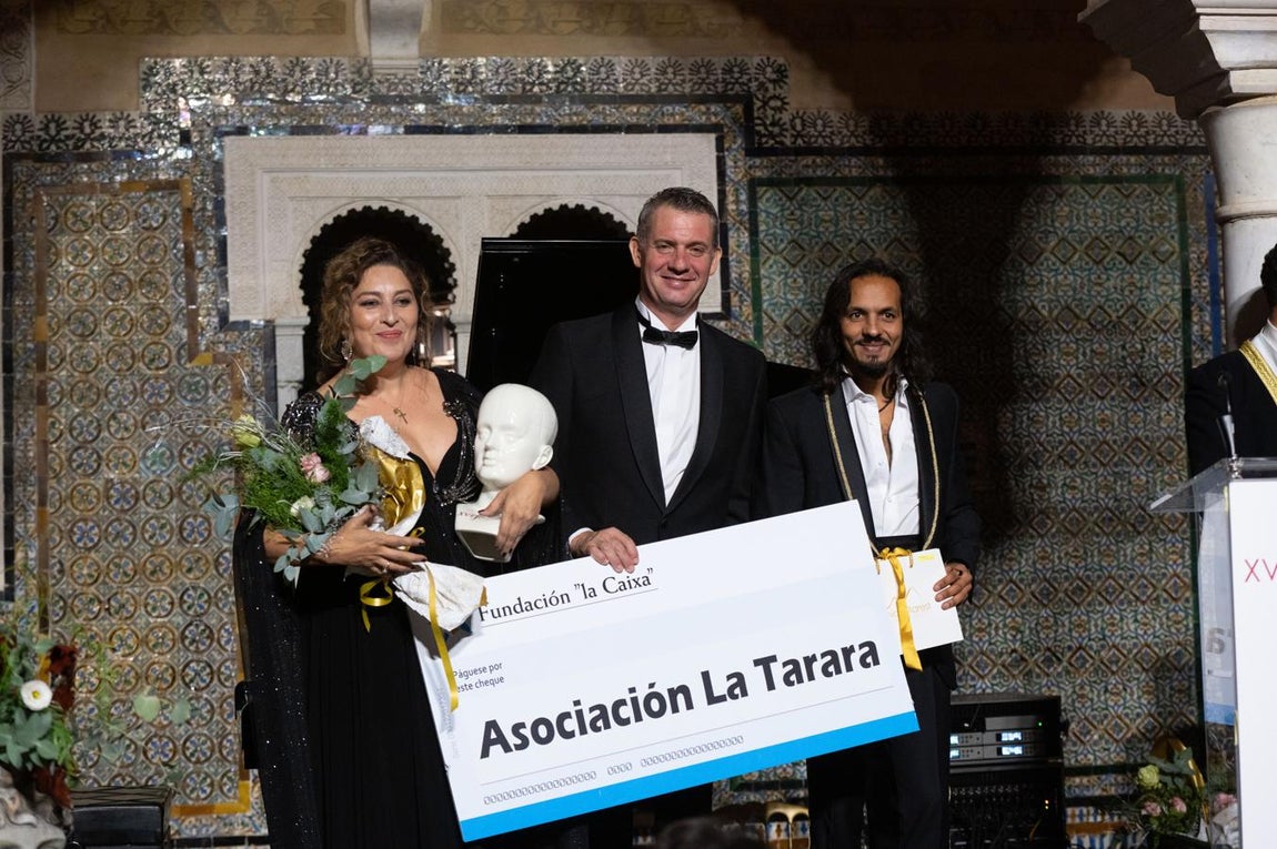 Pasarela de famosos en los Premios Escaparate