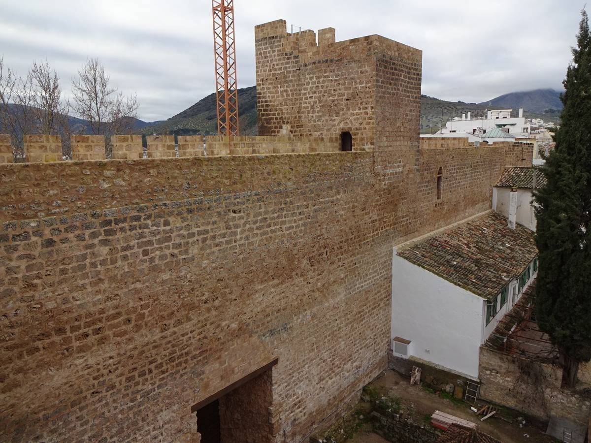 La transformación del castillo de Priego de Córdoba, en imágenes