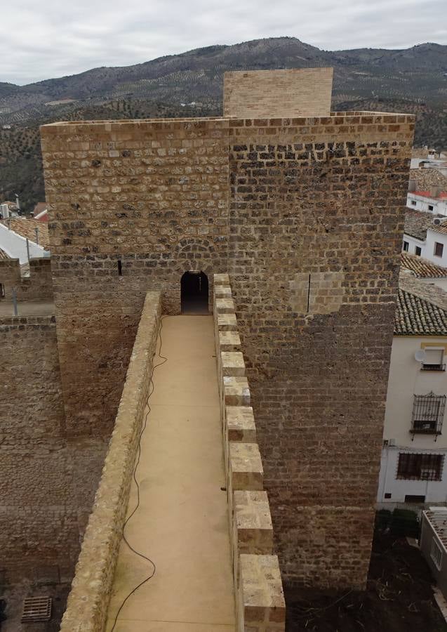 La transformación del castillo de Priego de Córdoba, en imágenes