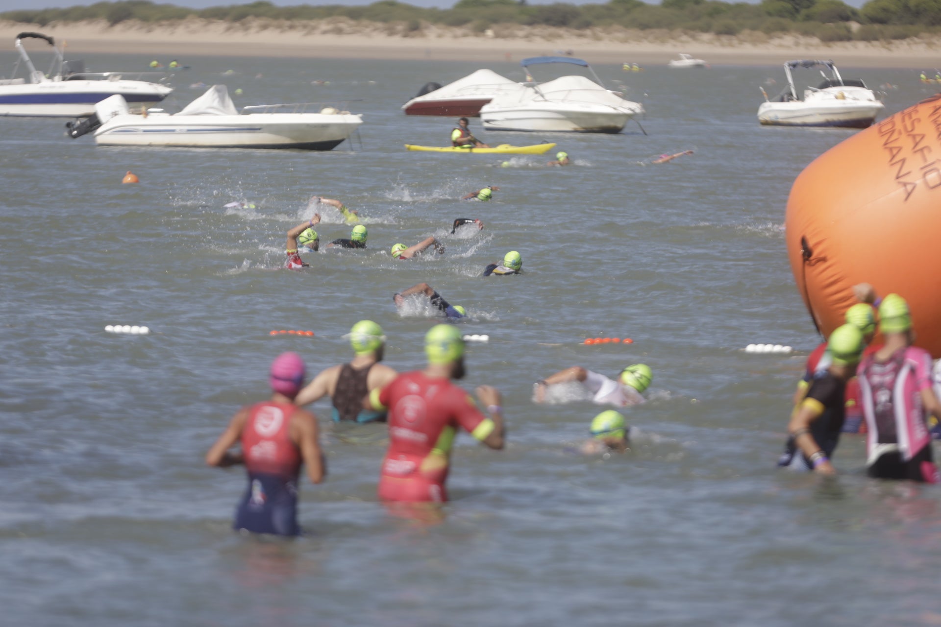 En imágenes: 225 atletas participan en la 12ª edición del Desafío Doñana