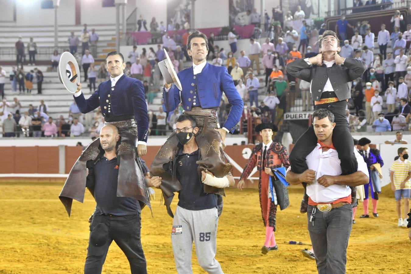 En imágenes, la triunfal tarde de rejones en la feria taurina de Pozoblanco