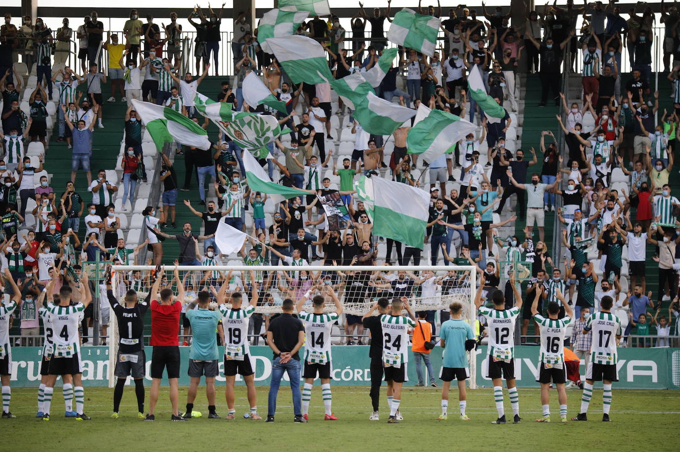 El Córdoba CF - Don Benito, en imágenes