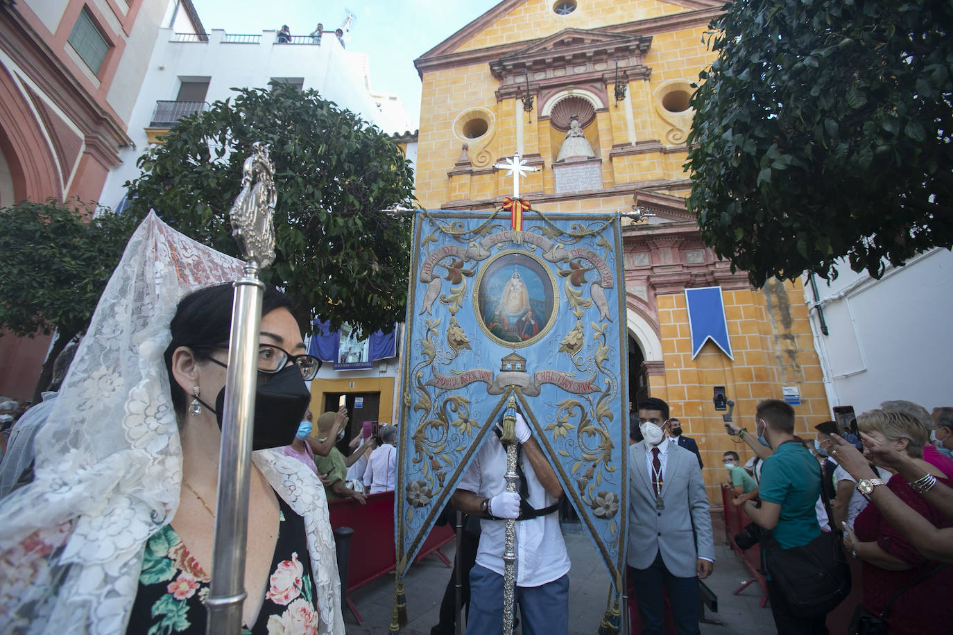 La procesión de la Virgen del Socorro de Córdoba, en imágenes