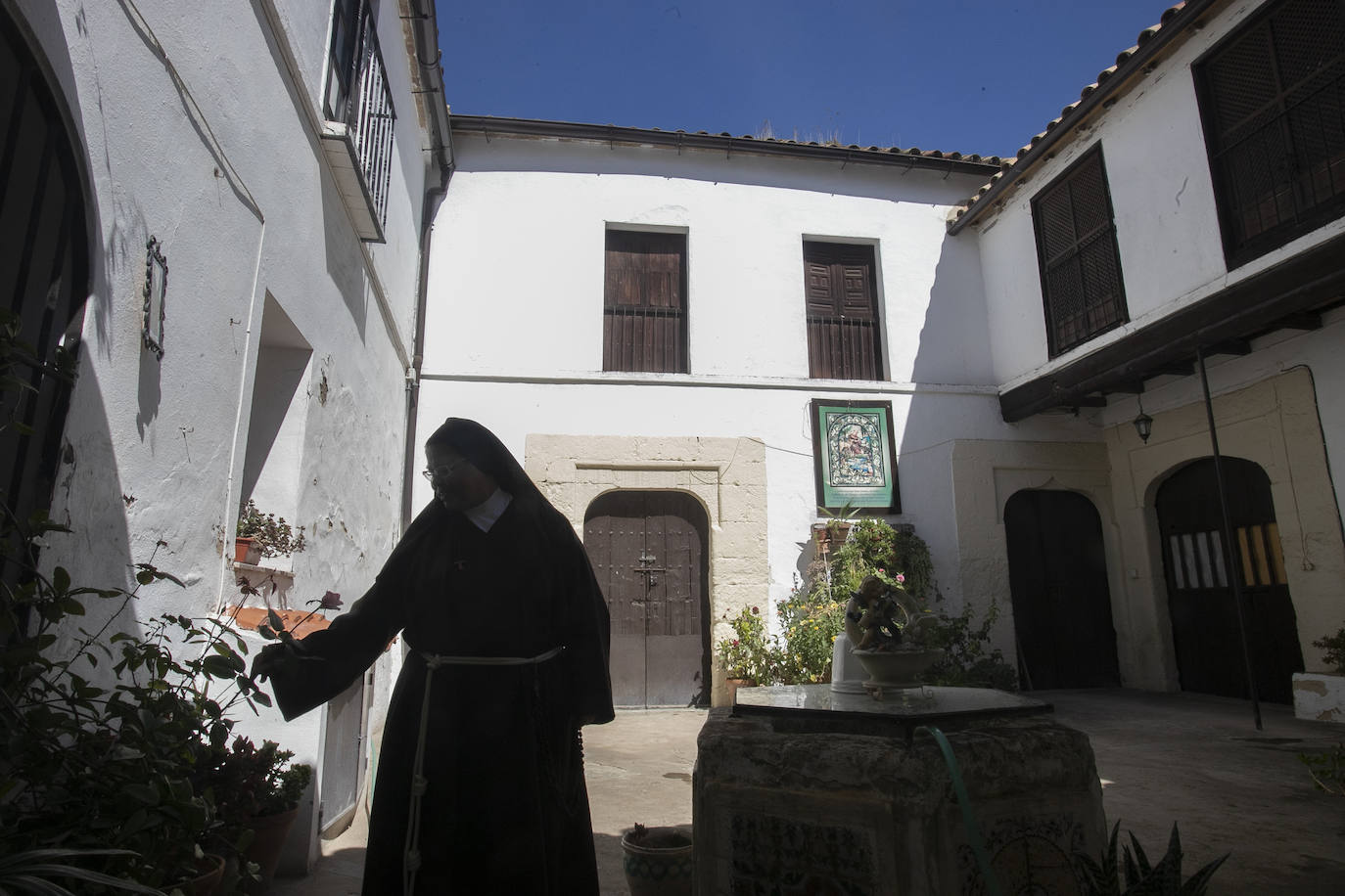 Las restauraciones en el convento de Santa Cruz de Córdoba, en imágenes