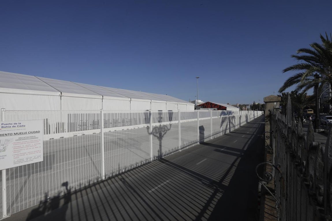 FOTOS: El SailGP se instala en Cádiz