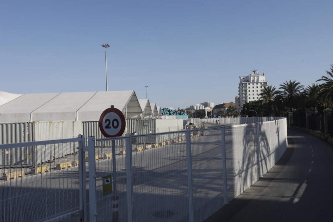 FOTOS: El SailGP se instala en Cádiz