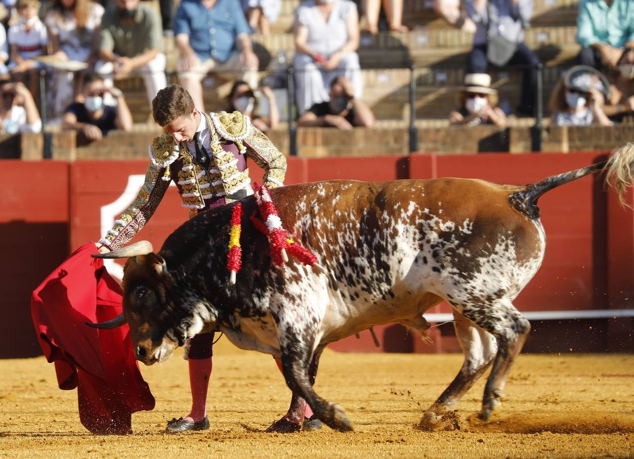 En imágenes, novillada del martes de la Feria de San Miguel de Sevilla