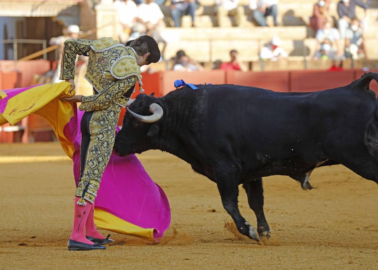 En imágenes, novillada del martes de la Feria de San Miguel de Sevilla