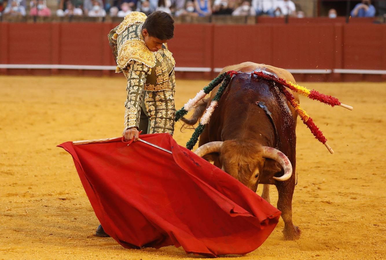 En imágenes, novillada del martes de la Feria de San Miguel de Sevilla