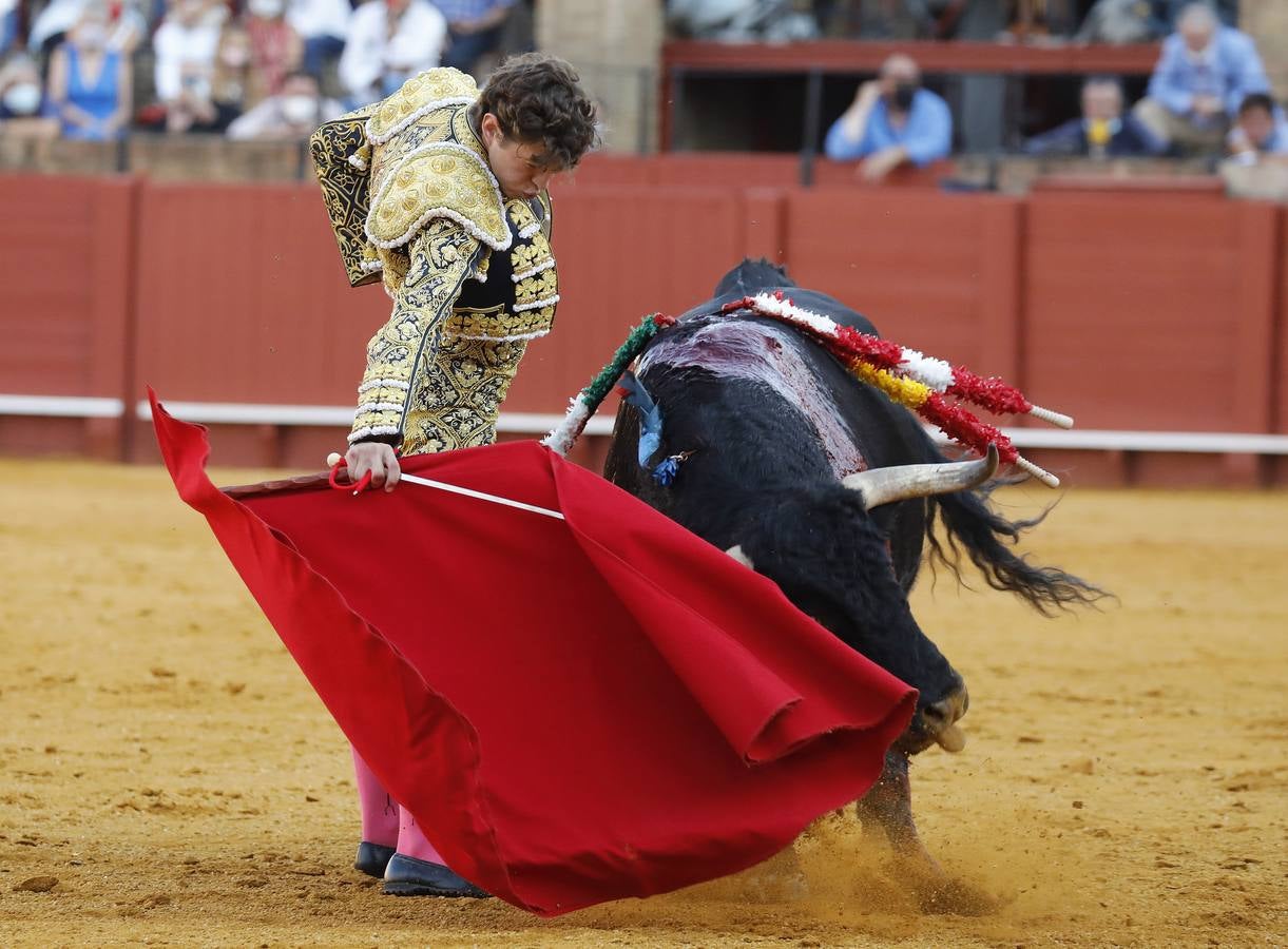 En imágenes, novillada del martes de la Feria de San Miguel de Sevilla