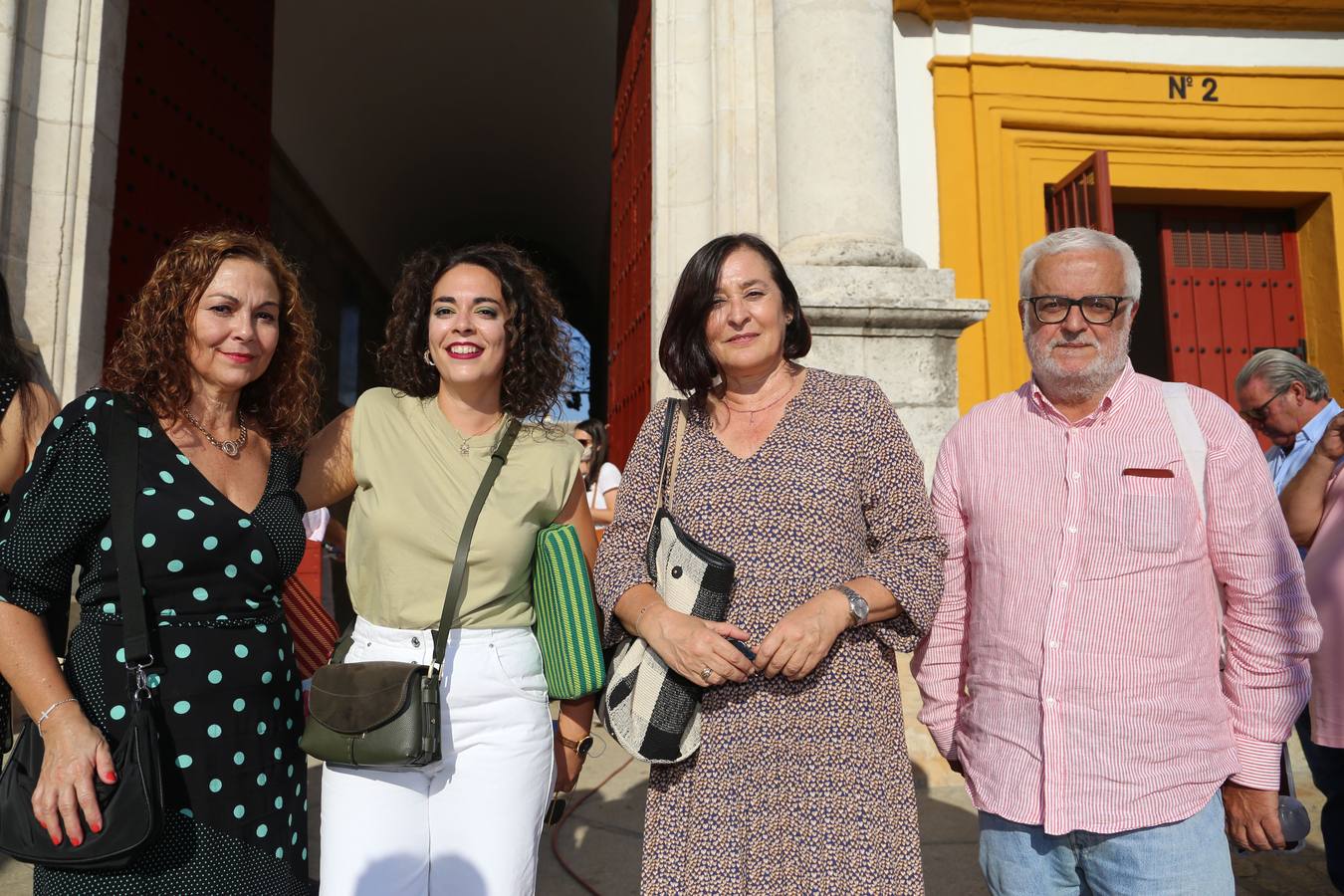 Manuela Polvillo, Rocío de la Oliva, Anabel Moreno y Manuel Grosso. 