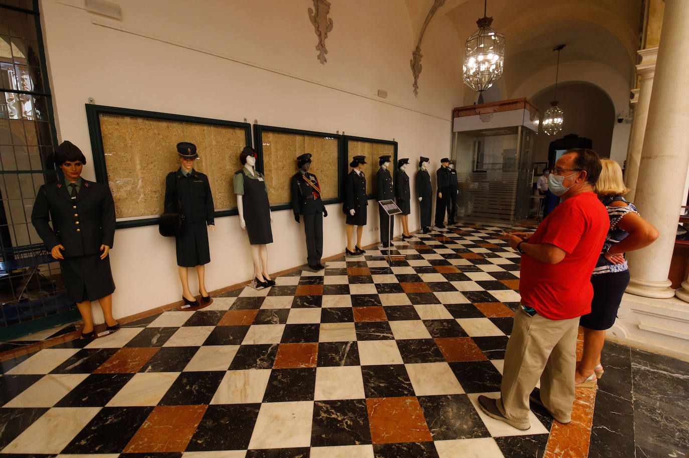 Las exposiciones de la Guardia Civil en Córdoba, en imágenes