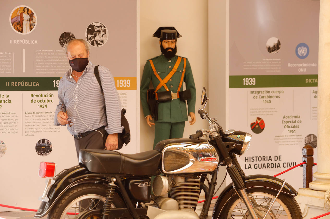 Las exposiciones de la Guardia Civil en Córdoba, en imágenes