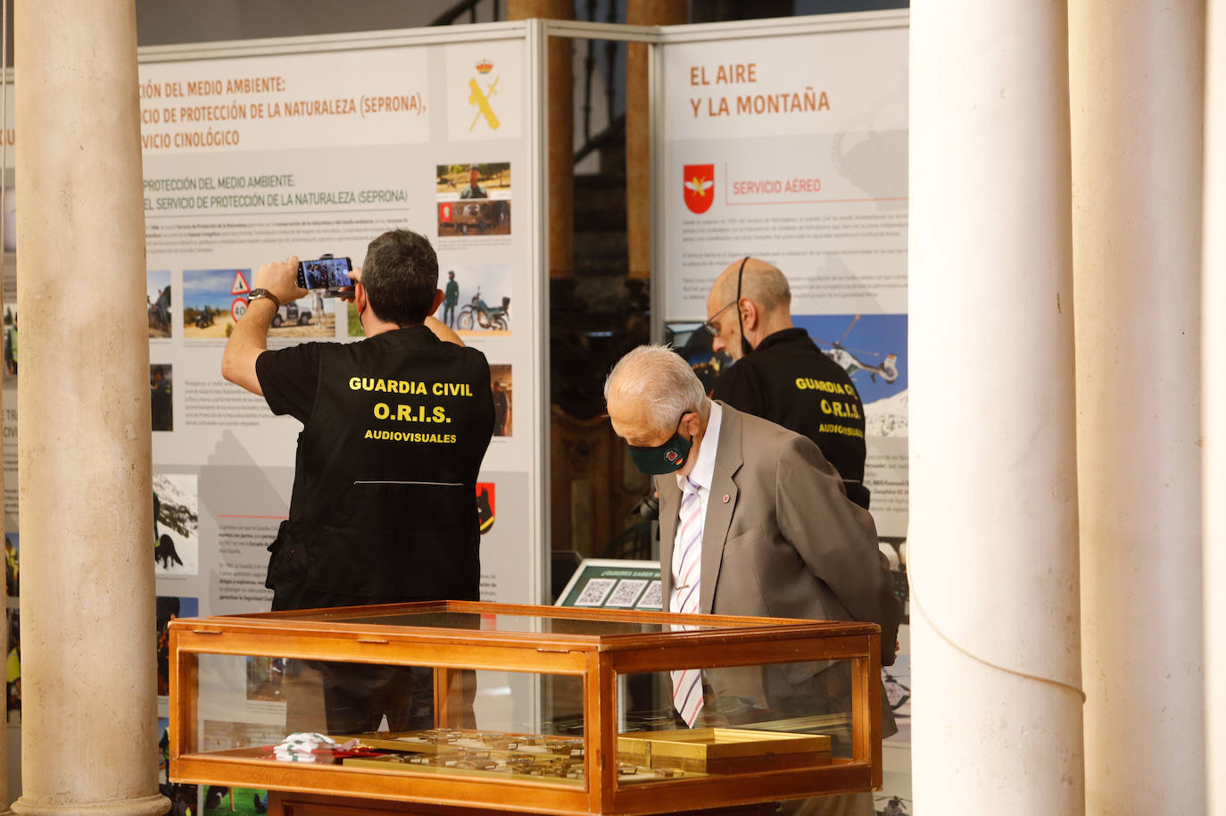 Las exposiciones de la Guardia Civil en Córdoba, en imágenes