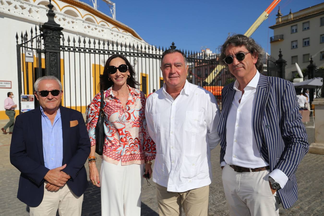 Emilio Loriente, Nuria Loriente, Víctor Guijarro y José Ramón Estévez. 