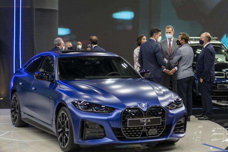 Felipe VI en la inauguración del salón del Automóvil Barcelona