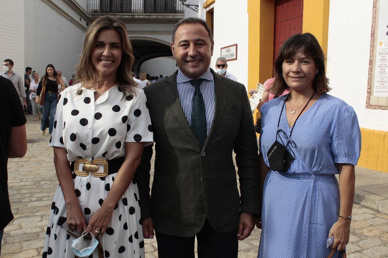 Elena Salamanca, Ricardo Sánchez y Roxana González. 