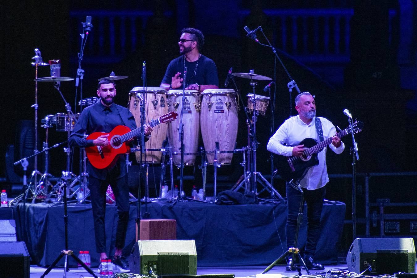 En imágenes, el concierto de Gipsy Kings en la Plaza de España de Sevilla