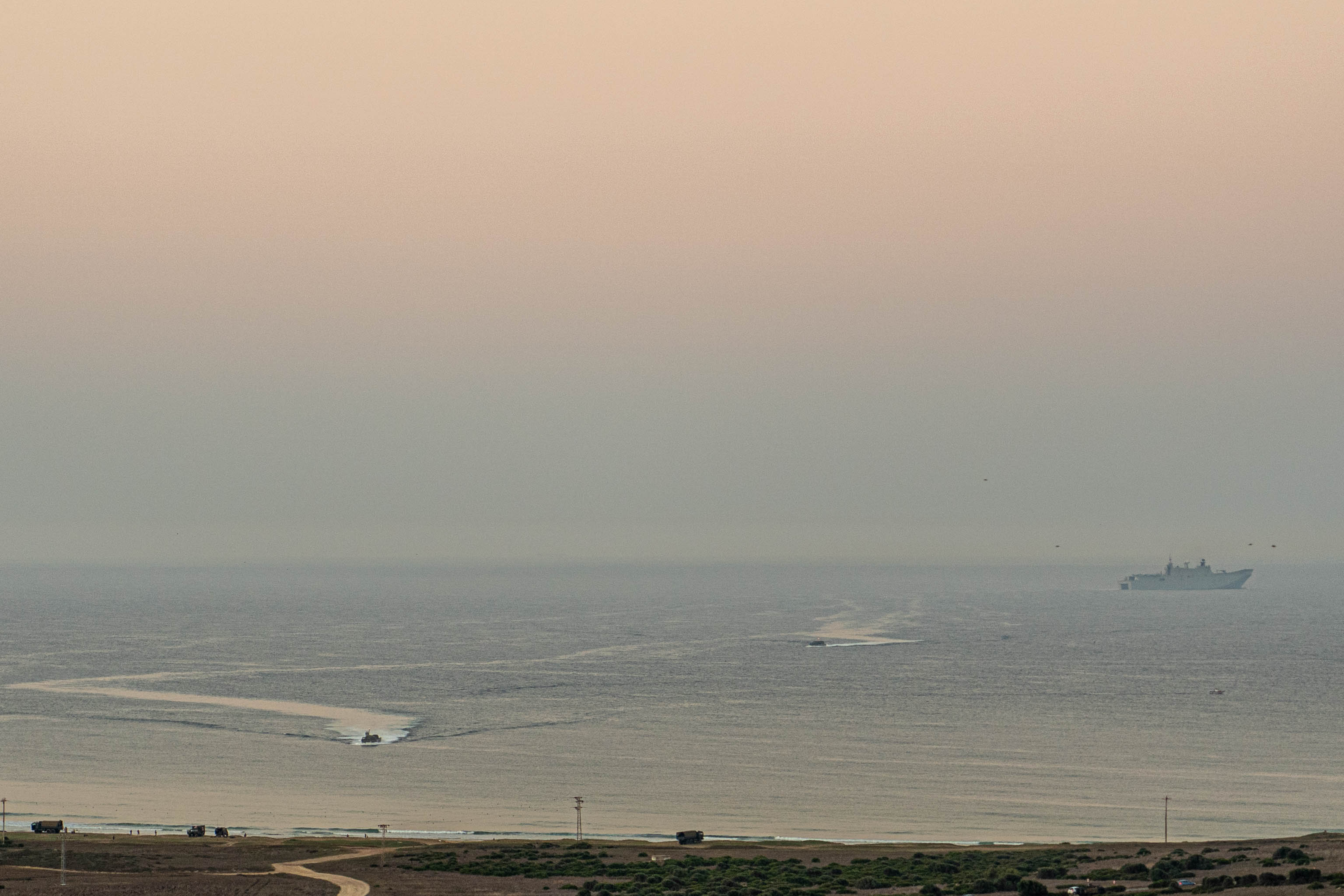 En imágenes: El ejercicio anfibio de la Armada MARFIBEX-21/2, desde el campo de adiestramiento